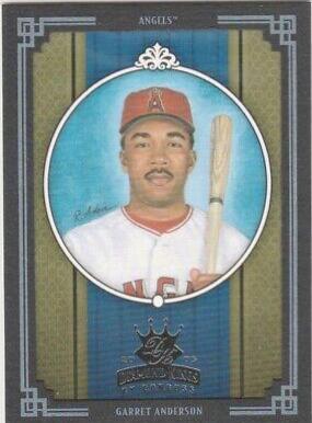 Garret Anderson [Materials Framed Red] #303