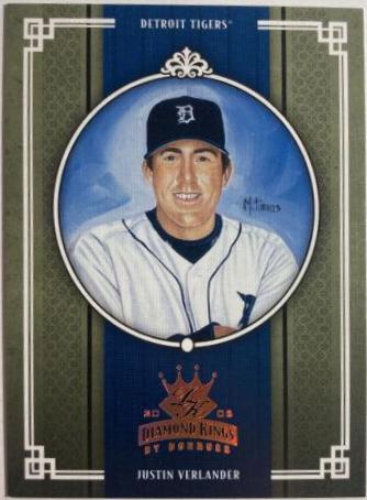 Justin Verlander [Framed Blue] #265