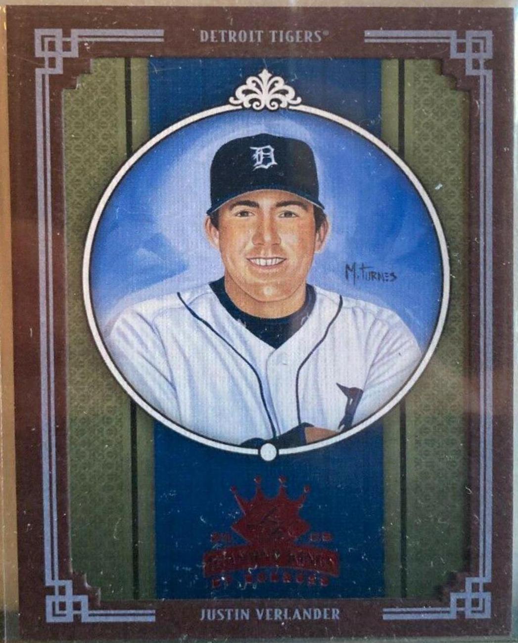 Justin Verlander [Framed Red] #265