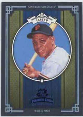 Willie Mays [Materials Framed Blue] #450