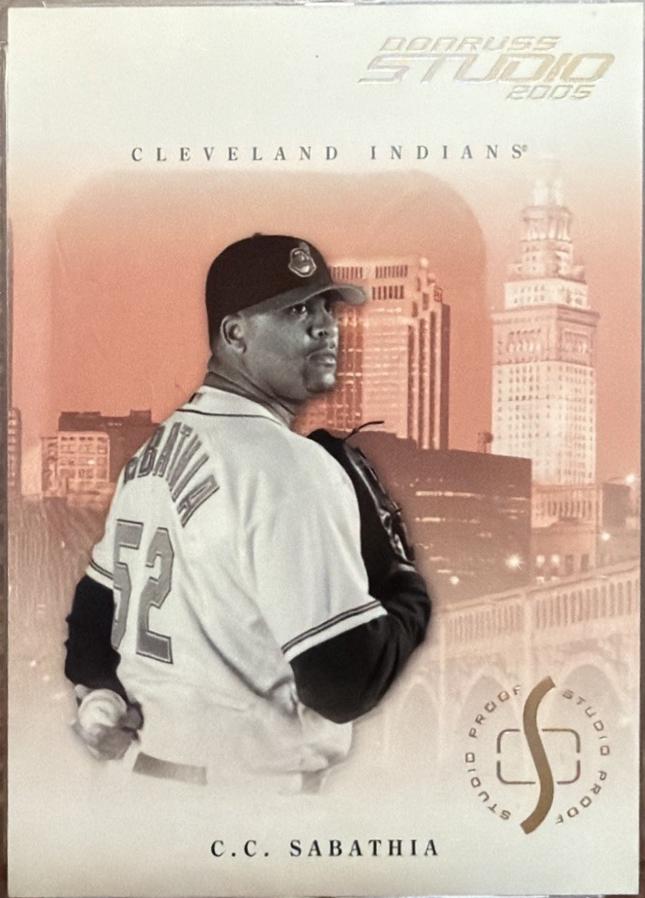 C.C. Sabathia [Proof Gold] #86