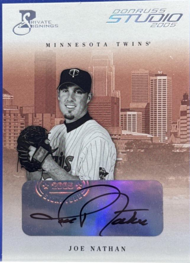 Joe Nathan [Proof Silver] #170