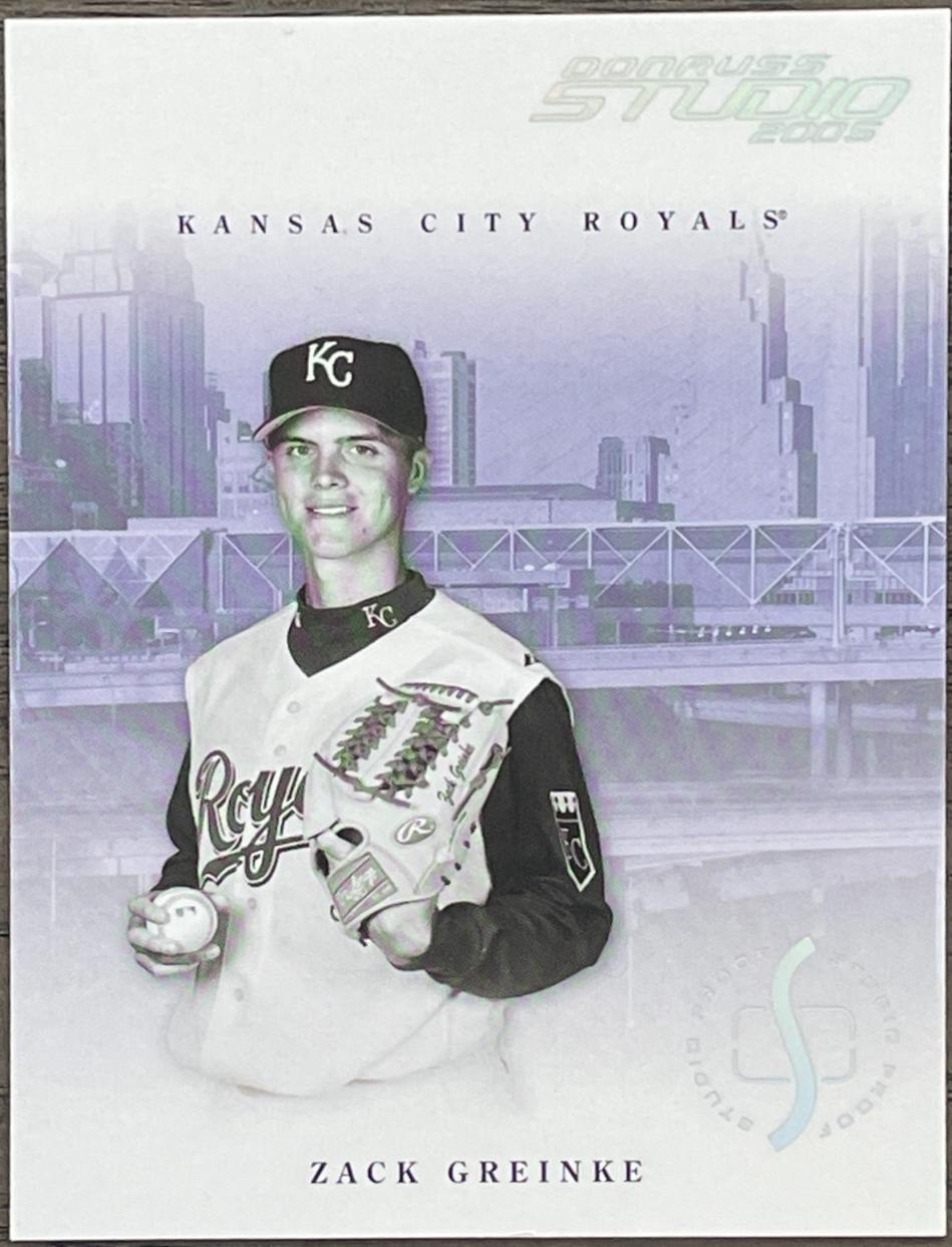 Zack Greinke [Proof Silver] #147