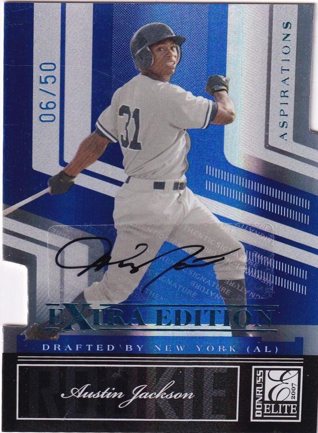 Austin Jackson [Aspirations Autograph] #141