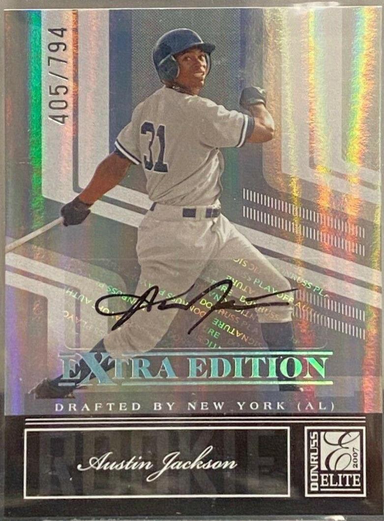 Austin Jackson [Autograph] #141