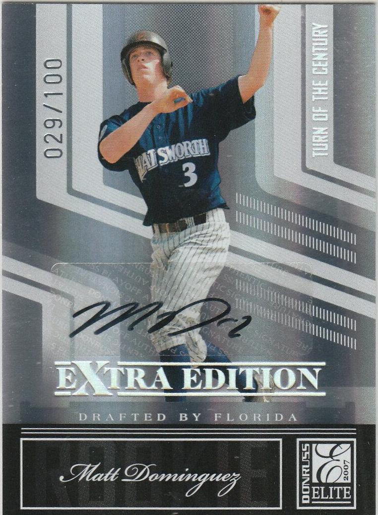 Matt Dominguez [Autograph] #118
