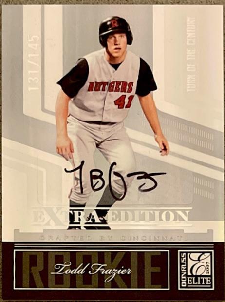 Todd Frazier [Turn of the Century Autograph] #133