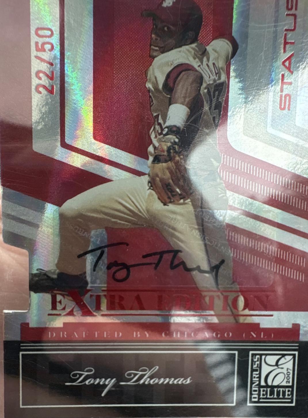 Tony Thomas [Aspirations Autograph] #146