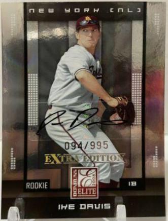 Ike Davis [Autograph] #125