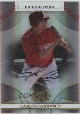 Carlos Carrasco [Autograph Gold] #85