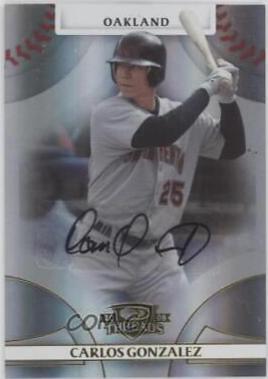 Carlos Gonzalez [Autograph Gold] #82