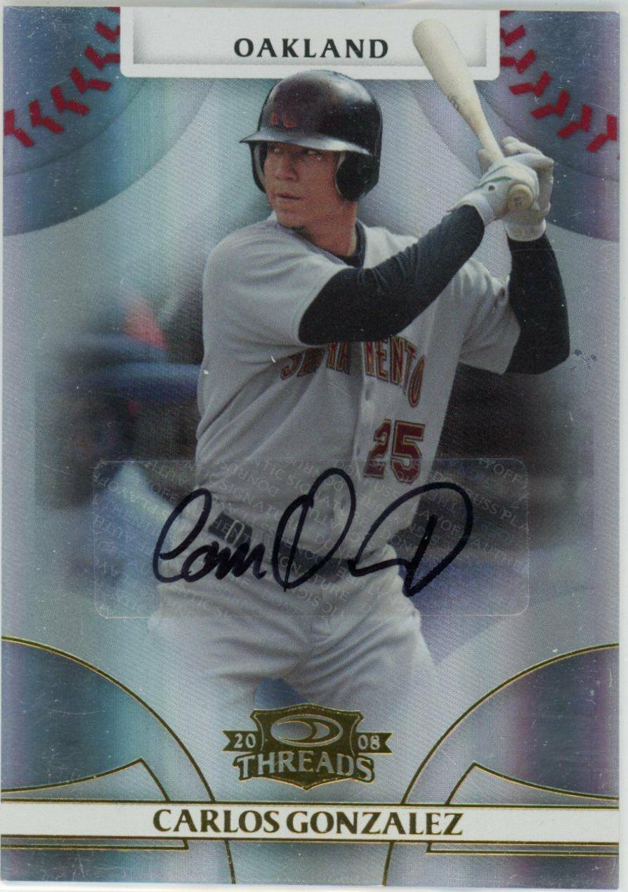 Carlos Gonzalez [Autograph] #82