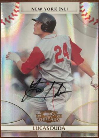 Lucas Duda [Autograph Gold] #73