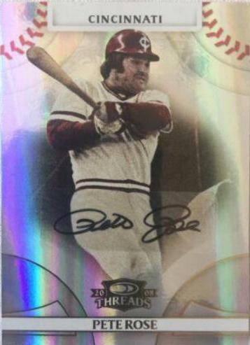 Pete Rose [Autograph] #21