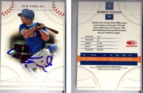 Ruben Tejada [Autograph] #74