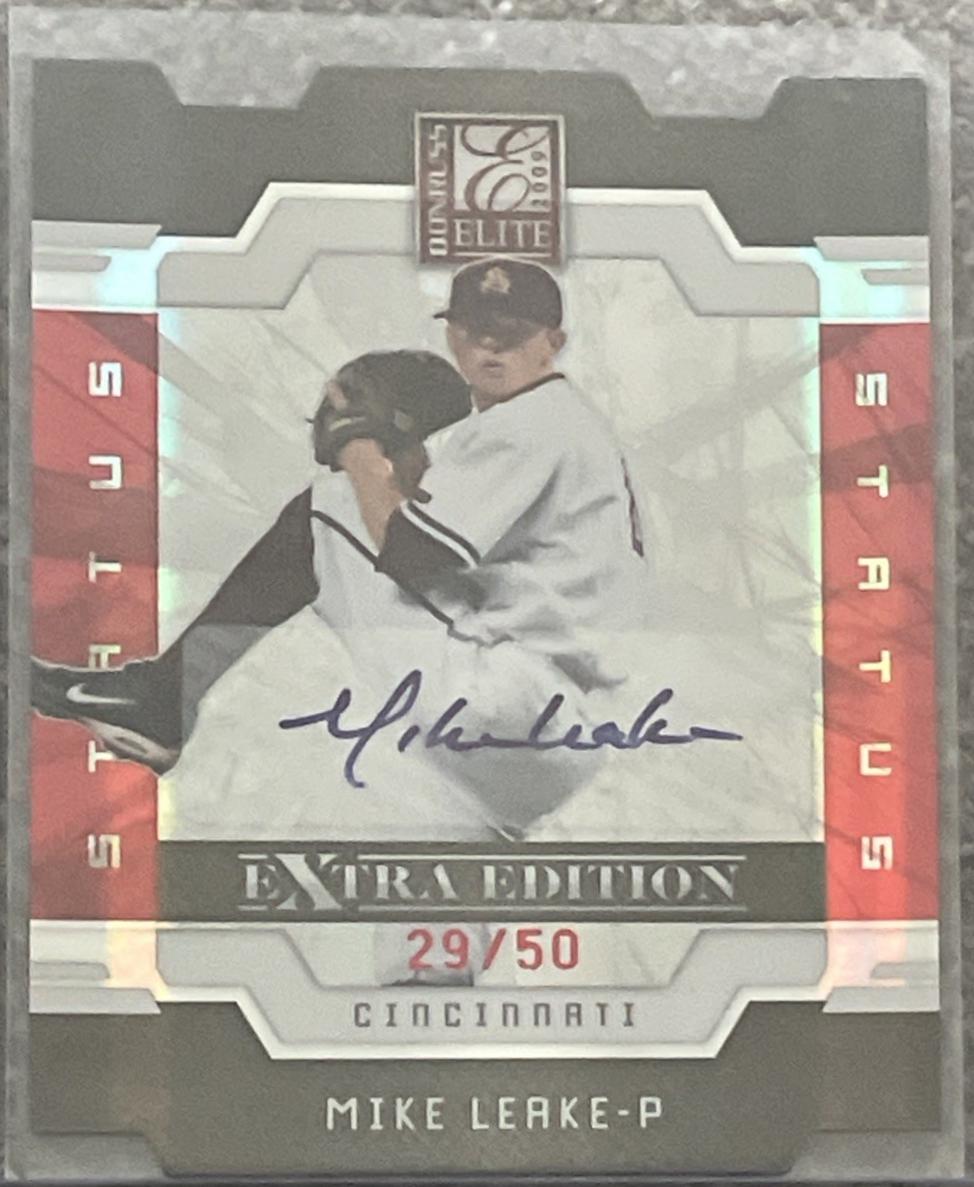 Mike Leake [Status Gold Autograph] #10