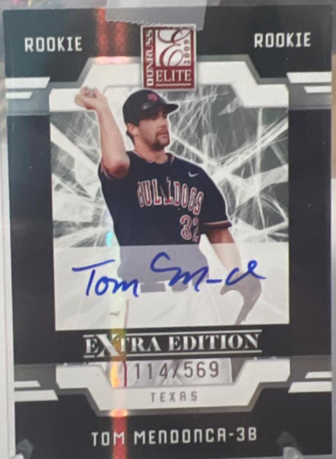 Tom Mendonca [Signature] #61