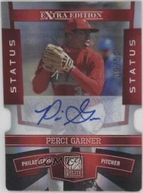 Perci Garner [Signature Status Gold] #76