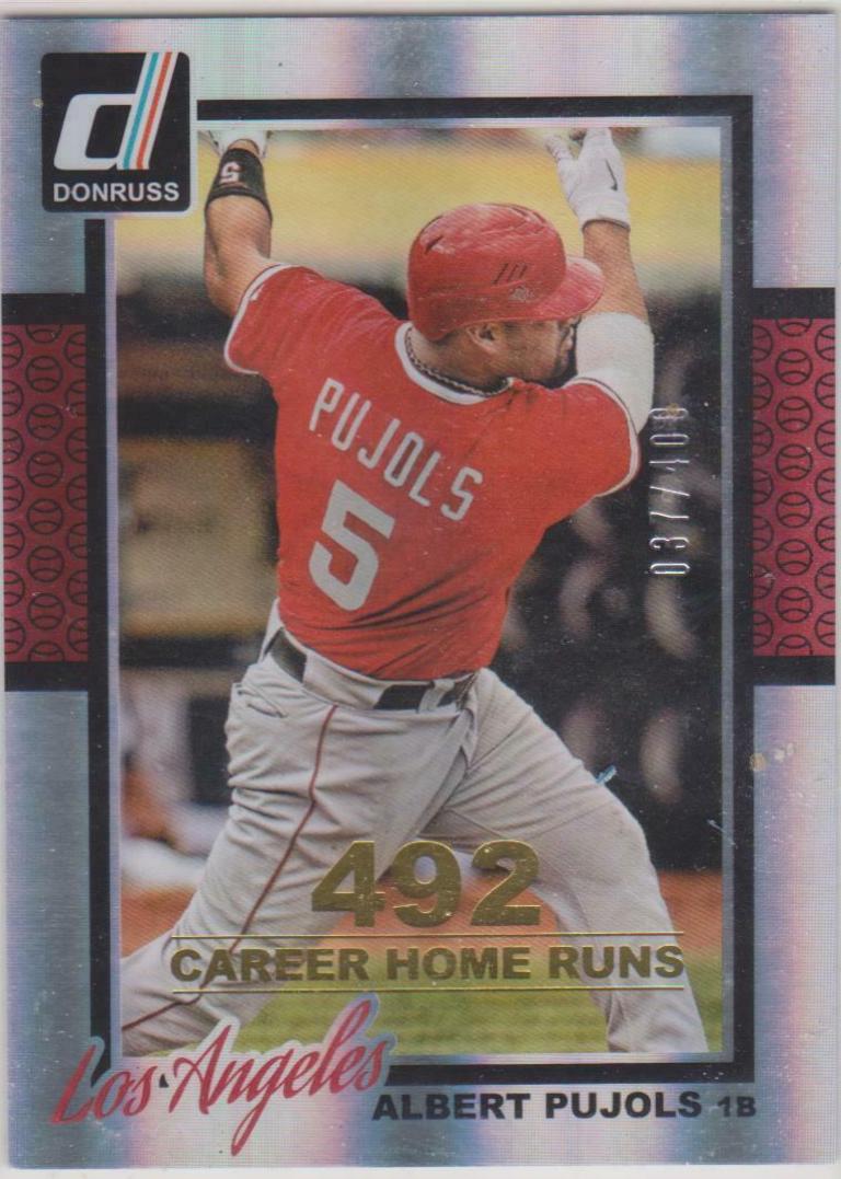 Albert Pujols [Career Stat Line] #95