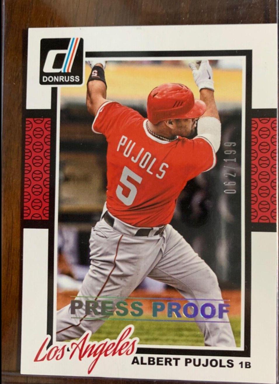 Albert Pujols [Silver Press Proof] #95