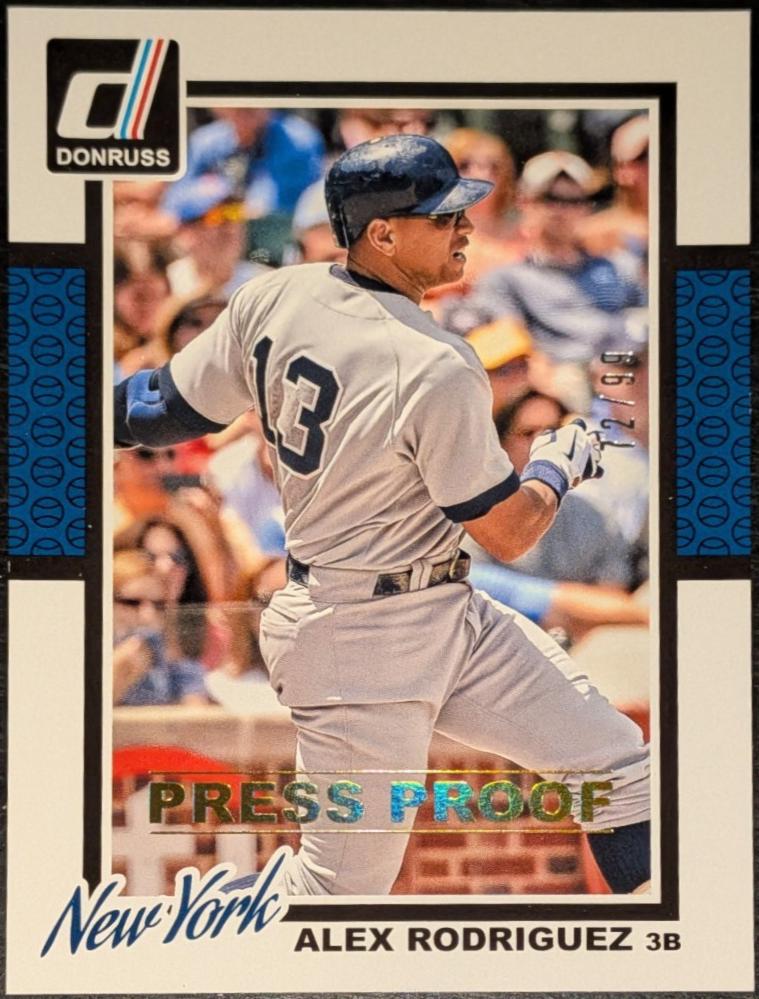 Alex Rodriguez [Silver Press Proof] #137