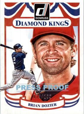 Brian Dozier [Gold Press Proof] #224