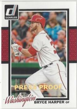 Bryce Harper [Silver Press Proof] #143