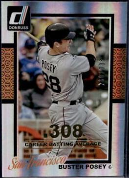Buster Posey [Career Stat Line] #14