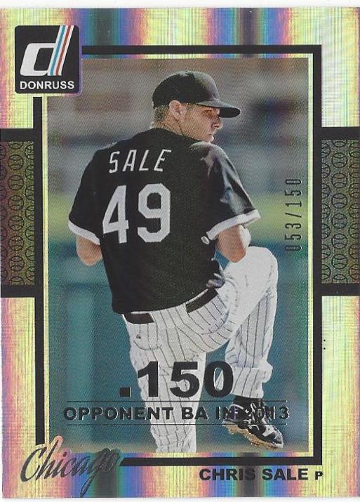 Chris Sale [Career Stat Line] #108