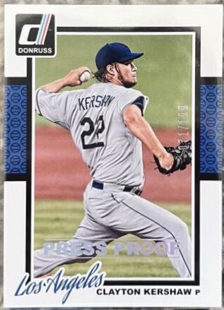 Clayton Kershaw [Silver Press Proof] #69