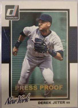 Derek Jeter [Gold Press Proof] #318