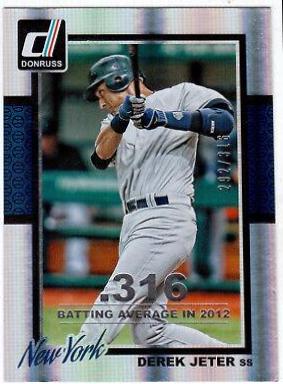 Derek Jeter [Season Stat Line] #154
