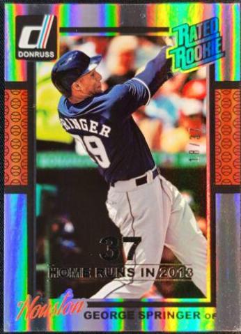 George Springer [Career Stat Line] #249