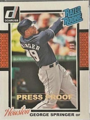George Springer [Gold Press Proof] #249