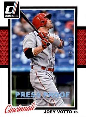 Joey Votto [Silver Press Proof] #65