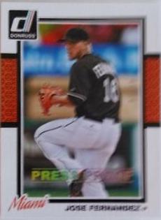 Jose Fernandez [Gold Press Proof] #308