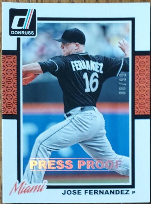 Jose Fernandez [Silver Press Proof] #103