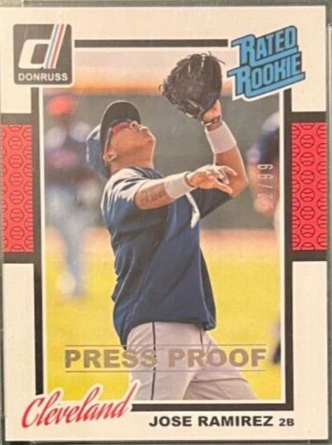 Jose Ramirez [Gold Press Proof] #258