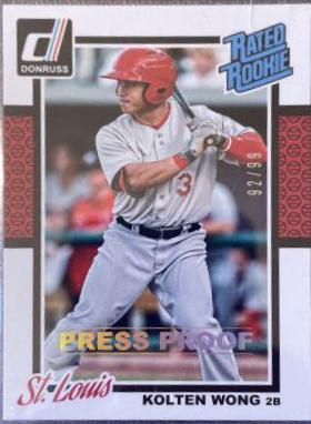 Kolten Wong [Silver Press Proof] #35