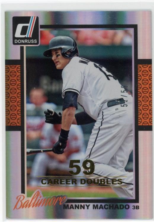 Manny Machado [Season Stat Line] #125