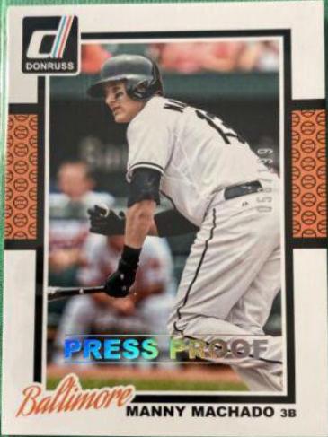Manny Machado [Silver Press Proof] #208