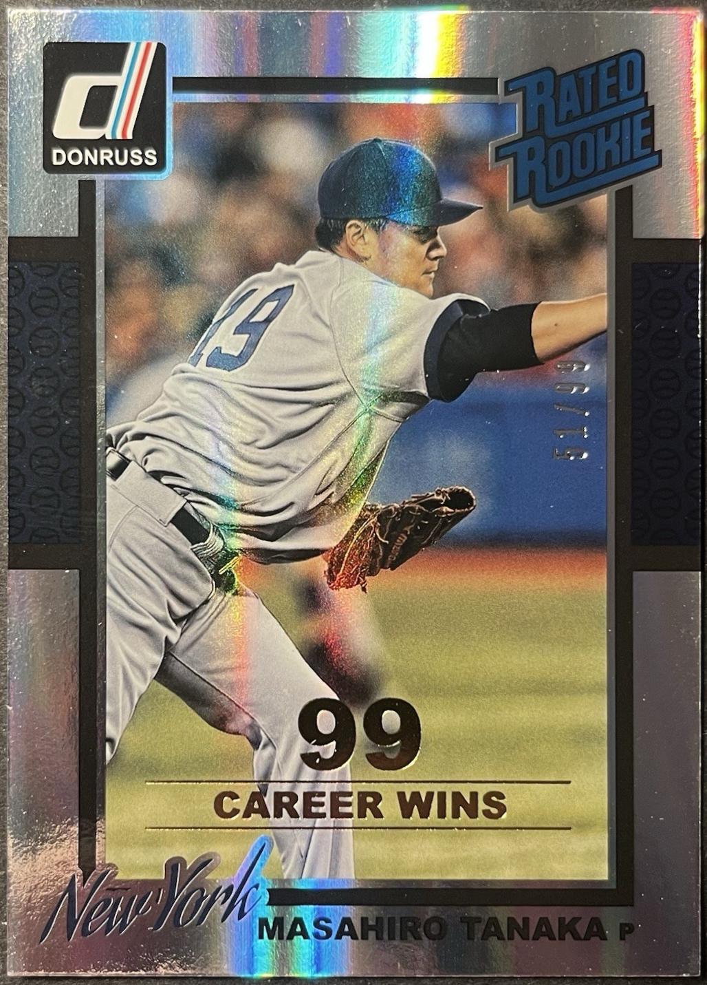 Masahiro Tanaka [Career Stat Line] #235