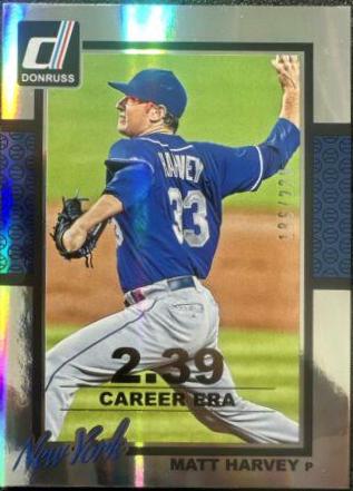 Matt Harvey [Season Stat Line] #218