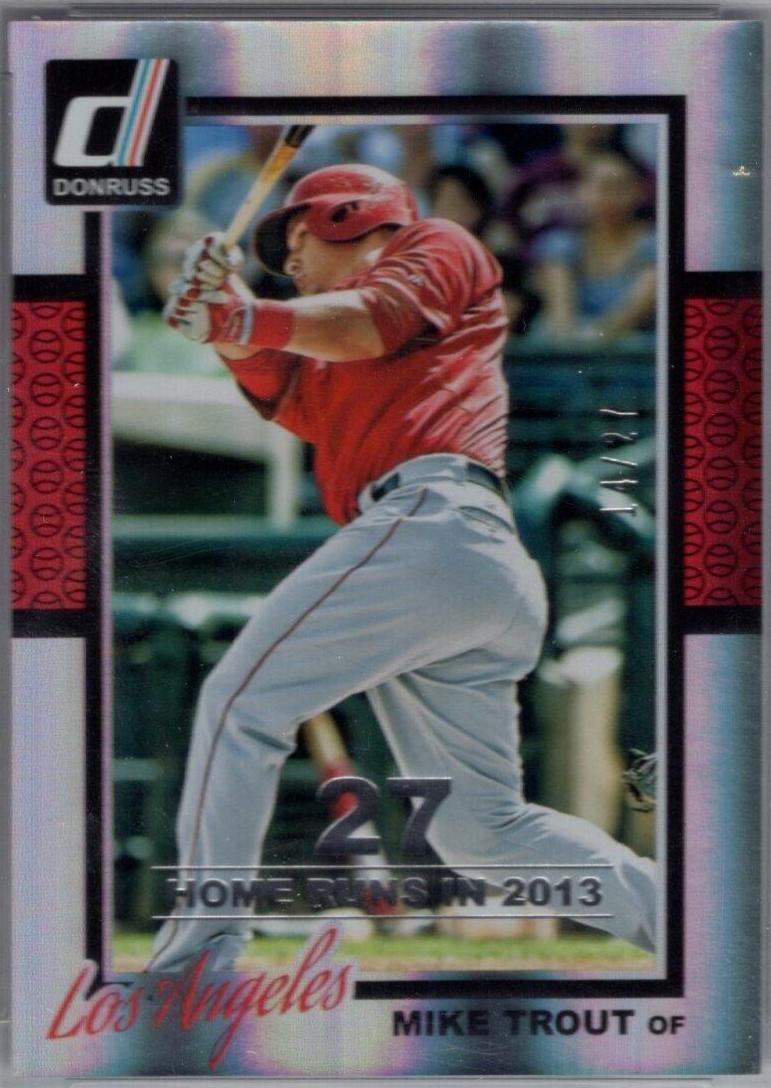 Mike Trout [Career Stat Line] #301