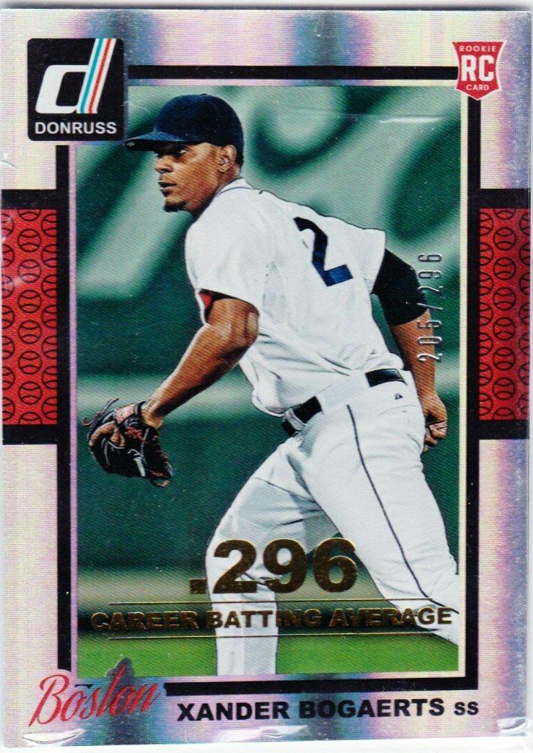 Xander Bogaerts [Career Stat Line] #274