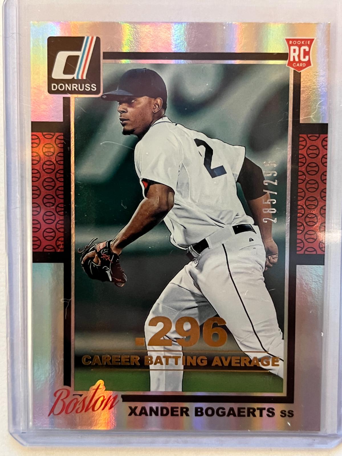 Xander Bogaerts [Career Stat Line] #44