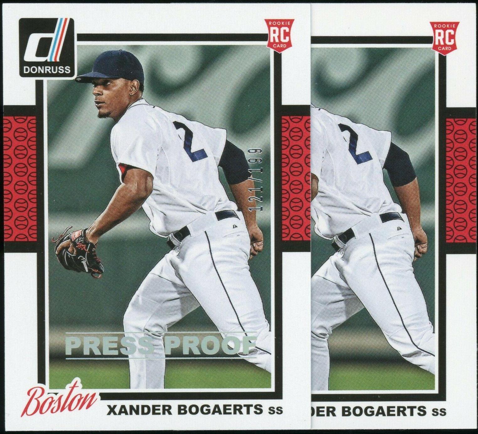 Xander Bogaerts [Silver Press Proof] #274