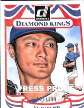 YU Darvish [Silver Press Proof] #215