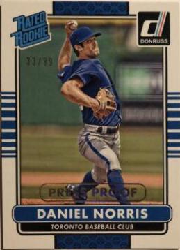 Daniel Norris [Gold Press Proof] #34