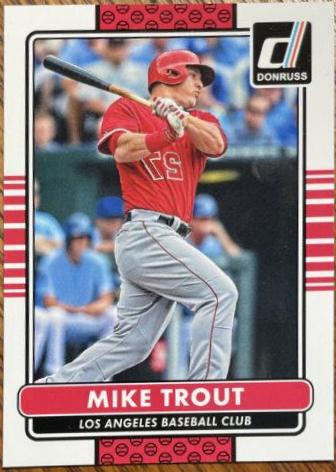Mike Trout [Reverse Negative] #100